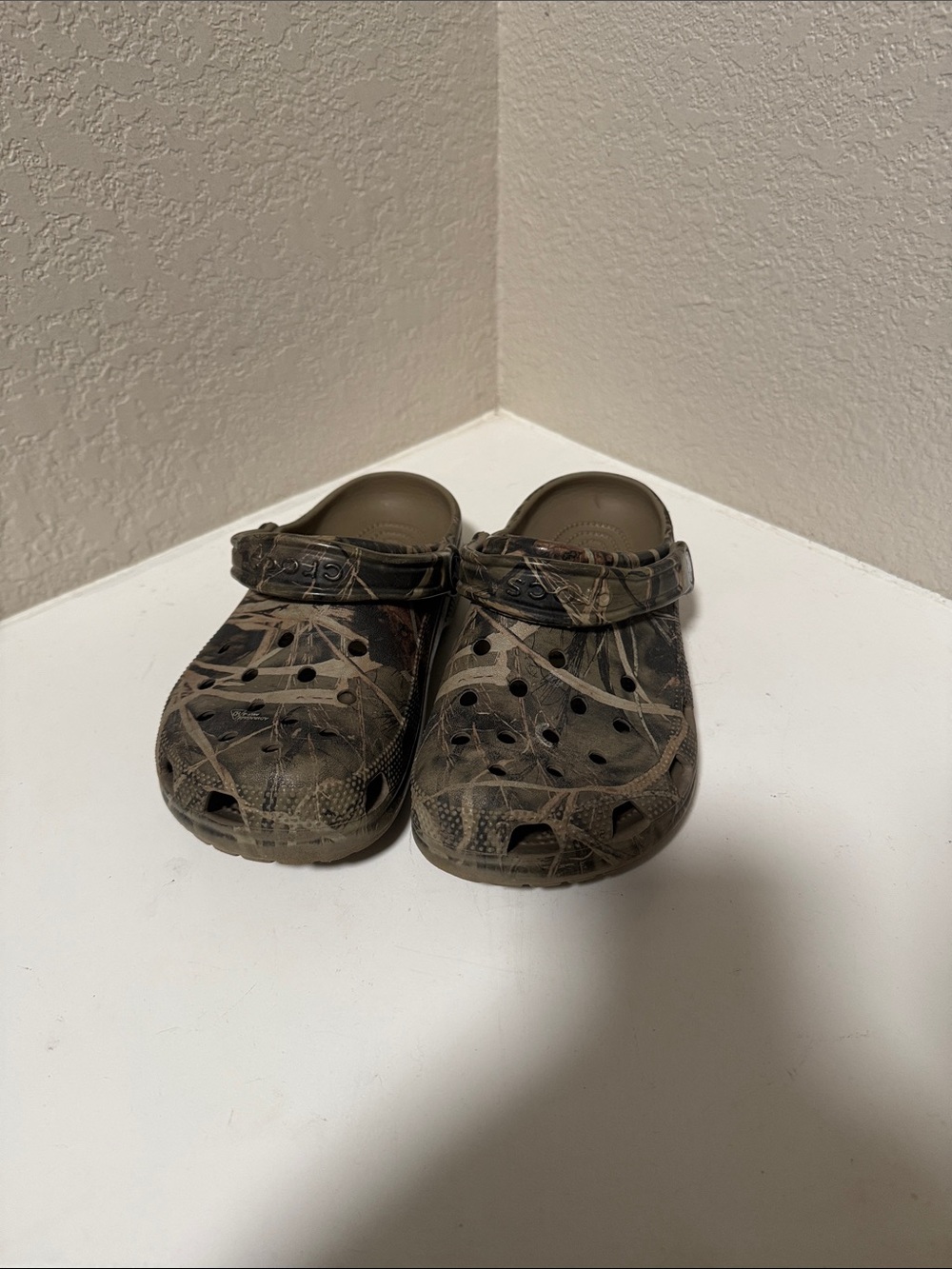 Kids Camouflag Crocs - Brown